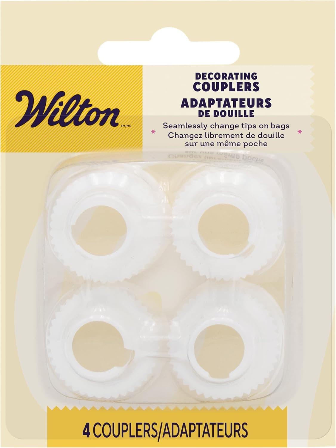 Wilton Decorating Coupler Set, Easily Switch Piping Tips